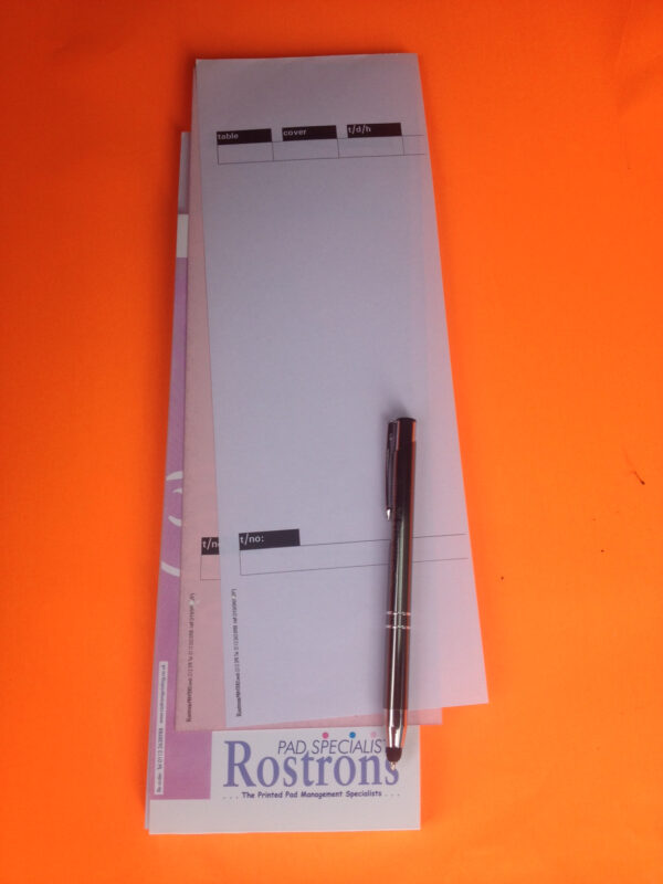 019 Duplicate NCR Italian Stallion Xtra Long Food Order Pad.